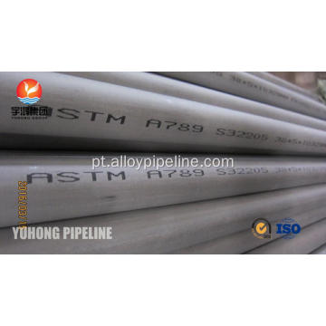 Aço inoxidável duplex tubo ASTM A789 S32205